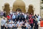 مشاركة رئيس بلدية بيرزيت السيد نضال شاهين بمراسيم عيد الفصح المجيد 